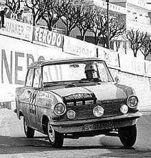 Im Jahr 1964 zeigt Dieter Lambart sein ganzes Können auf einer Sonderprüfung durch Monte Carlo. Foto: Auto-Reporter/Opel